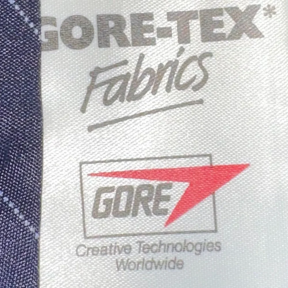 Men's Vintage ProQuip Waterproof Gore-Tex Golf Rain Coat Jacket Plaid Size Large